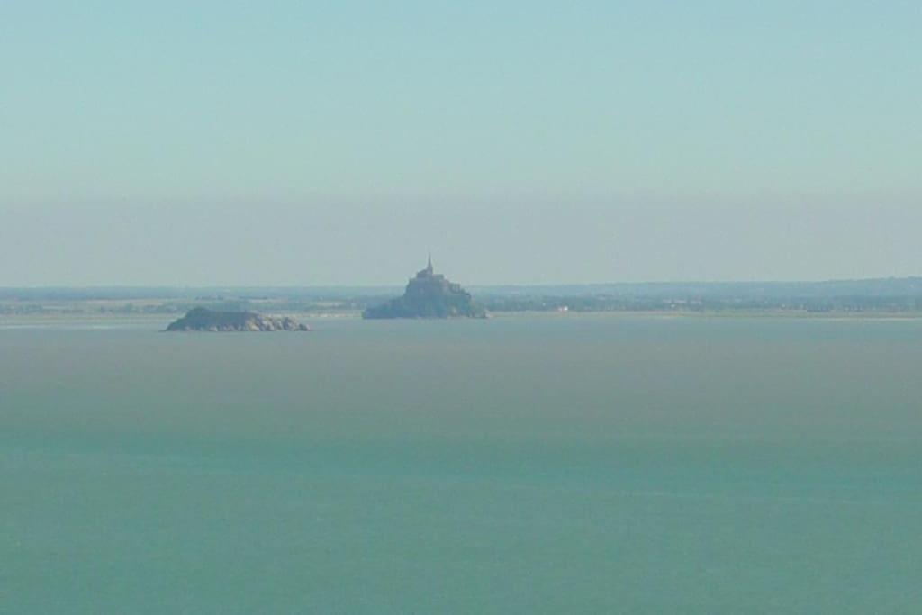Maison Vue Sur Le Mont Saint Michel Et Sa Baie Champeaux Экстерьер фото